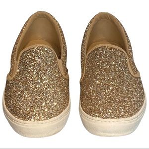 Old Navy Glitter Slip-On Sneakers